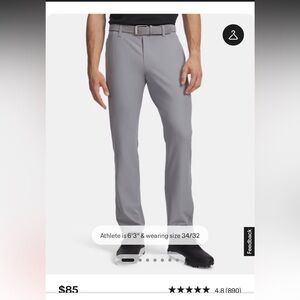 UNDER ARMOUR men’s drive pant Gray Performance Pants